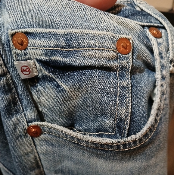 AG Adriano Goldschmied Women's Farrah AG-ed High-Rise Skinny Ankle Jeans. - Picture 8 of 16